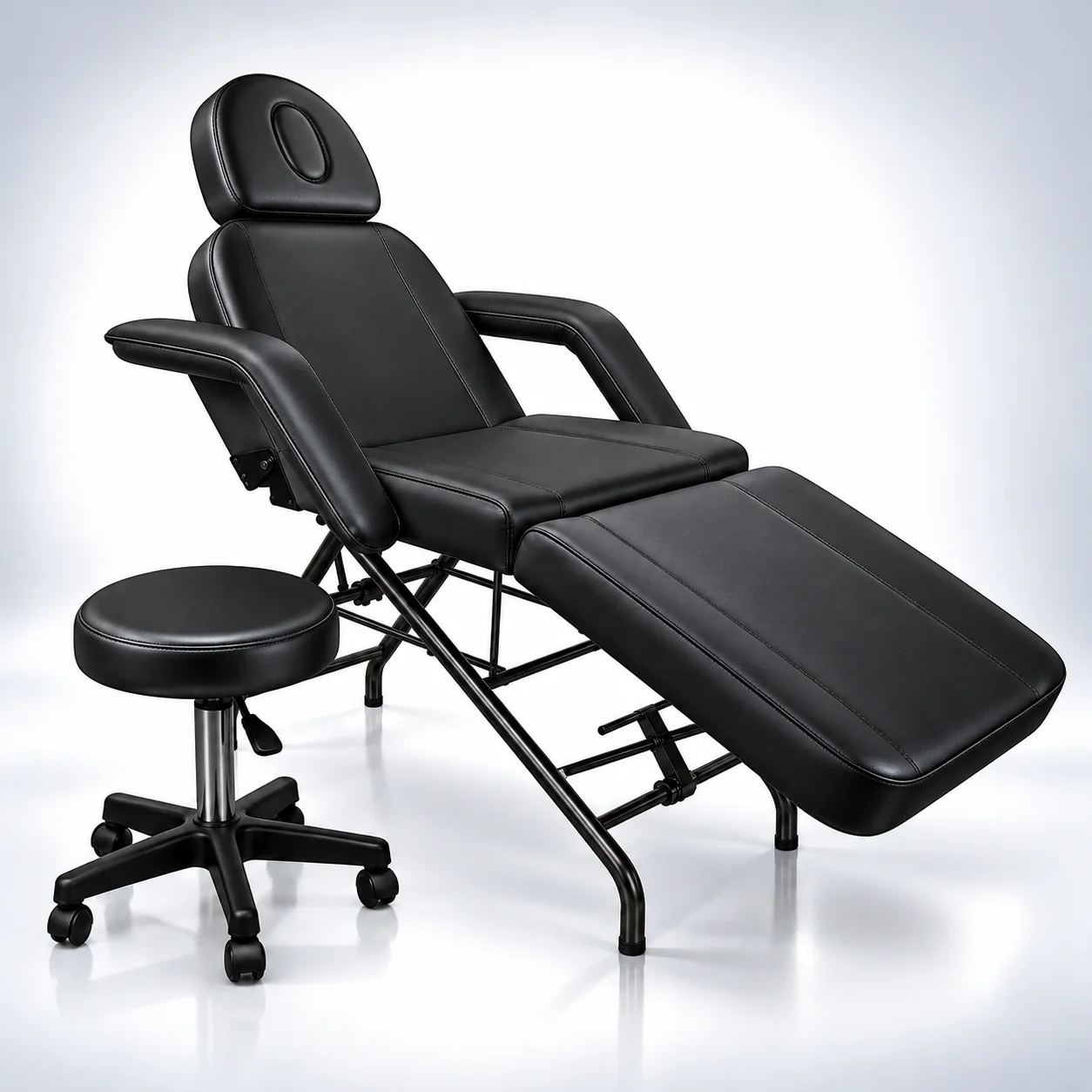 Black Treatment Couch